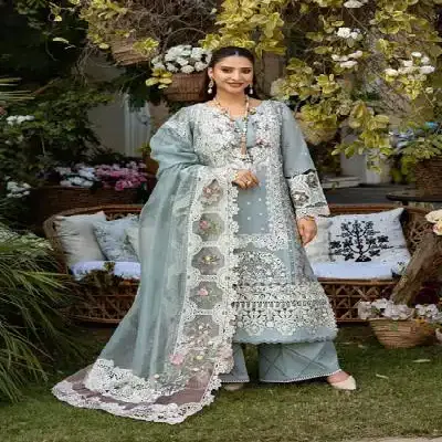 digital printed lawn 3 piece