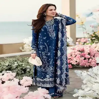 lawn cotton fabric suit