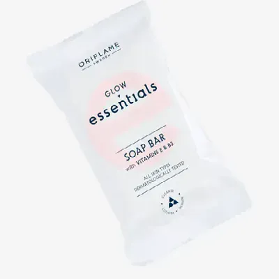 glow essential soap oriflame