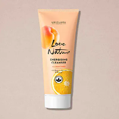 oriflame face wash love nature