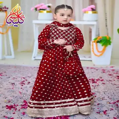 girl maxi dress Pakistani