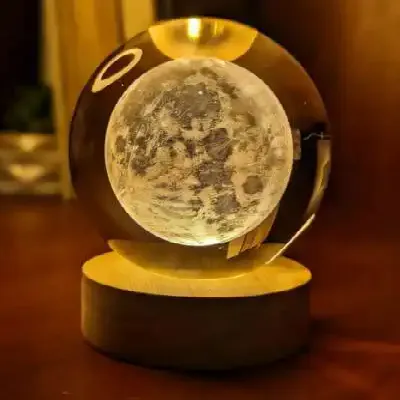 led lamp wooden